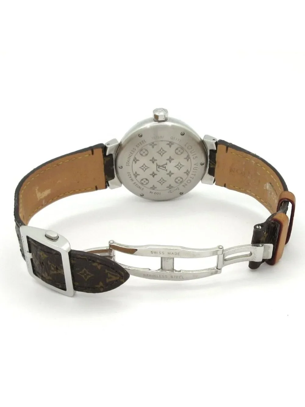 Louis Vuitton Watch Tambour GM Dark Brown